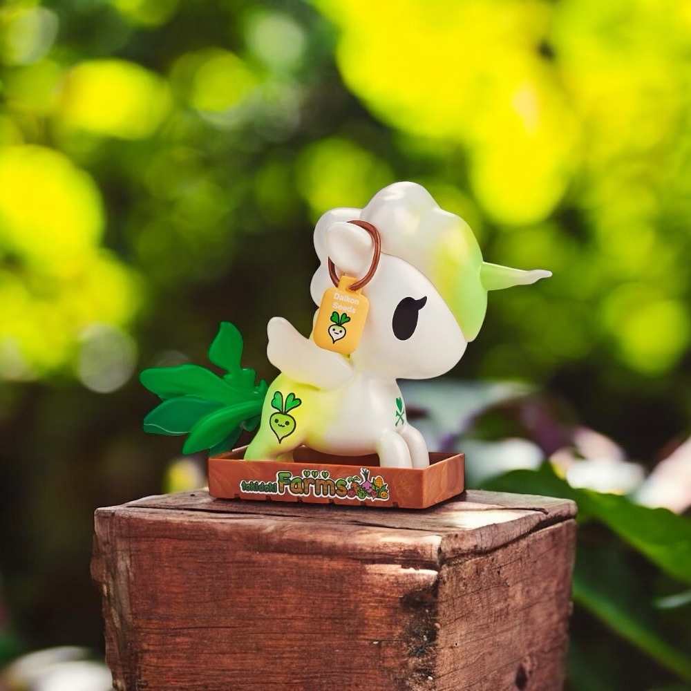 Tokidoki Veggie Unicorno Daikon Special Ed. Figure Farm Garden Theme Design NIB